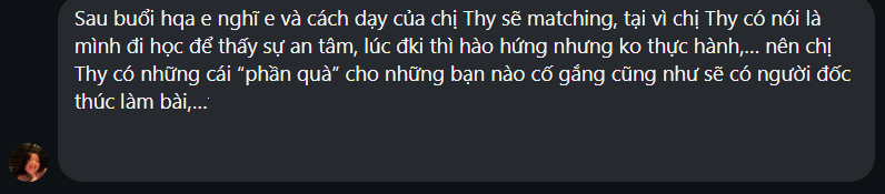 Phản hồi học viên VASK